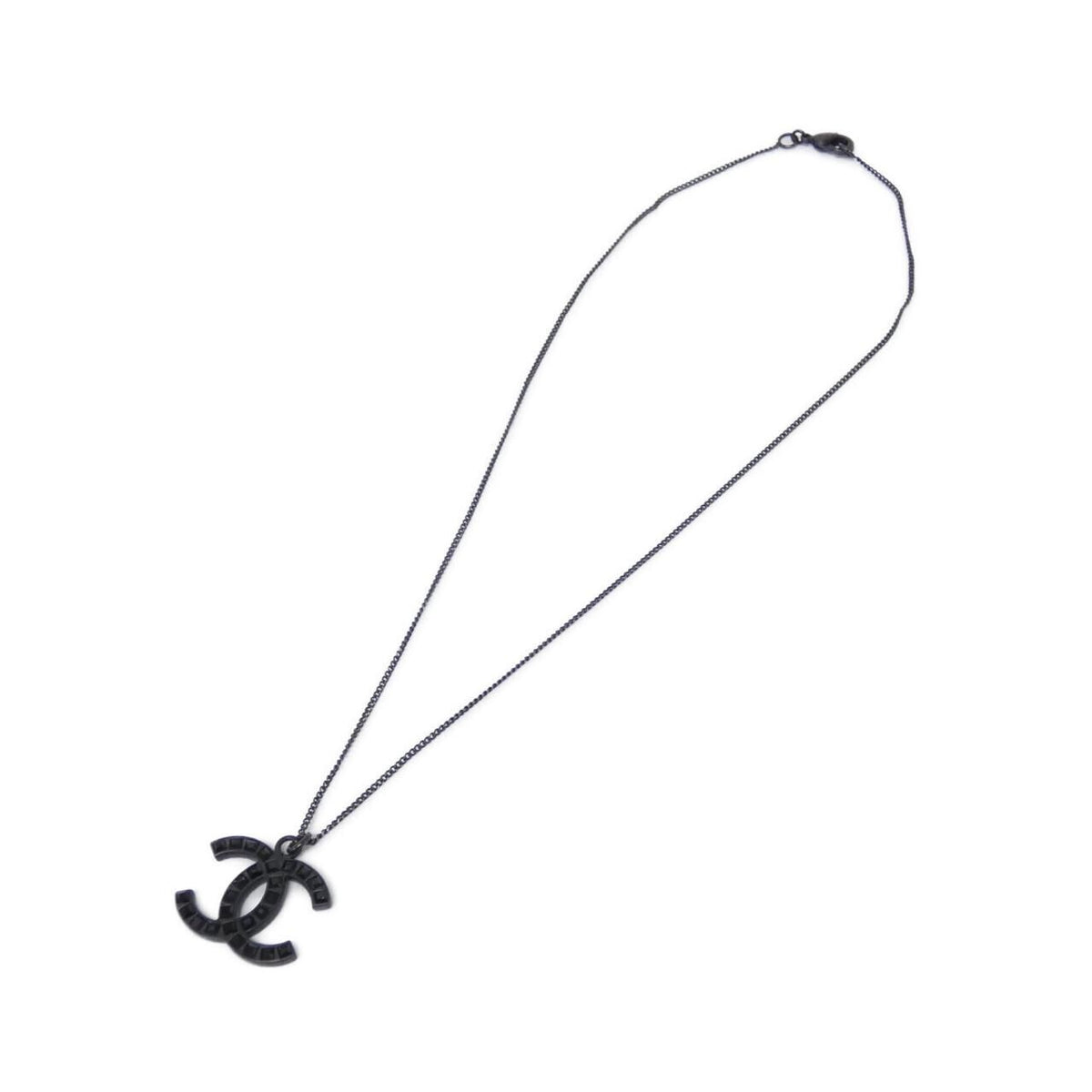 Chanel Necklace Black — view 2