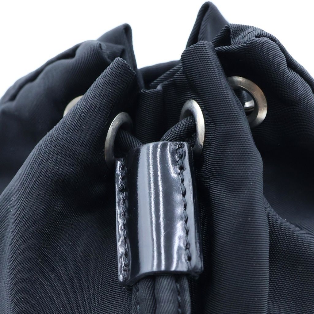 Prada Drawstring Pouch Black — view 6