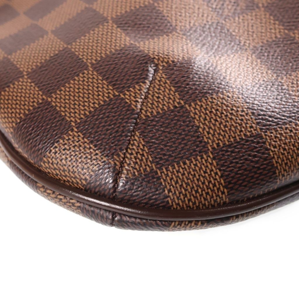 Louis Vuitton Damier Bloomsbury PM Shoulder Bag Brown Leather — view 5