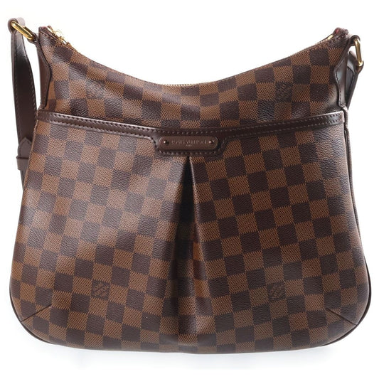Louis Vuitton Damier Bloomsbury PM Shoulder Bag Brown Leather
