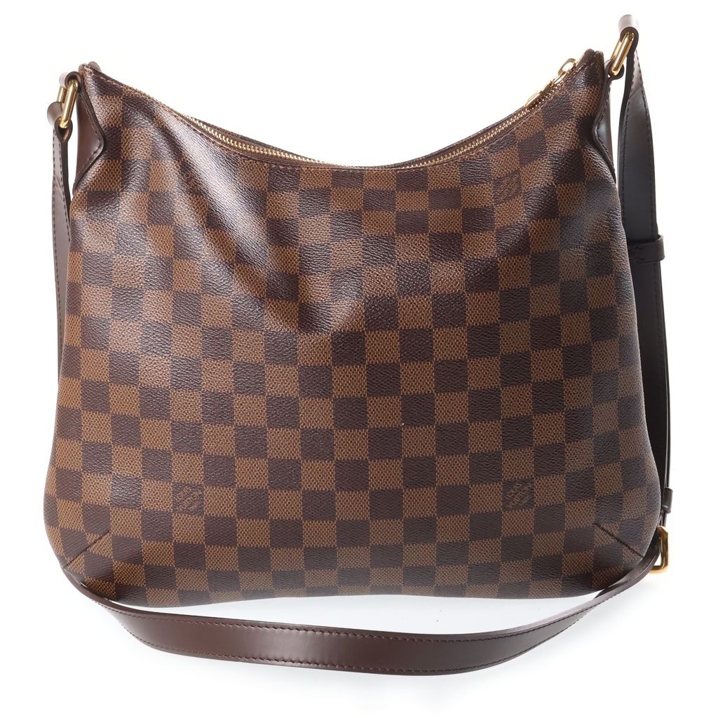 Louis Vuitton Damier Bloomsbury PM Shoulder Bag Brown Leather — view 2
