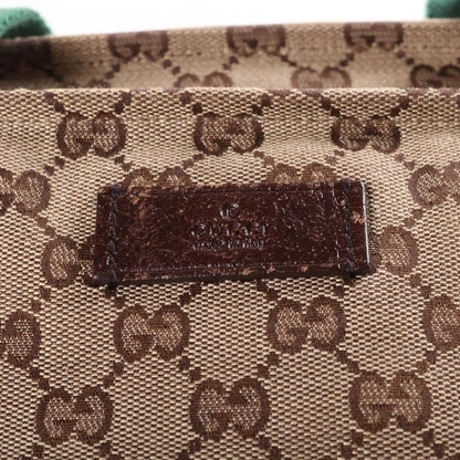 Gucci GG Pattern Sherry Line Tote Bag Brown Jacquard — view 6
