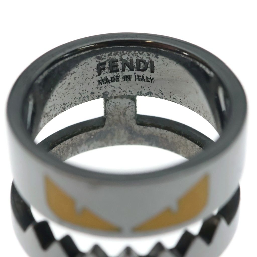Fendi Monster Ring Silver — view 4