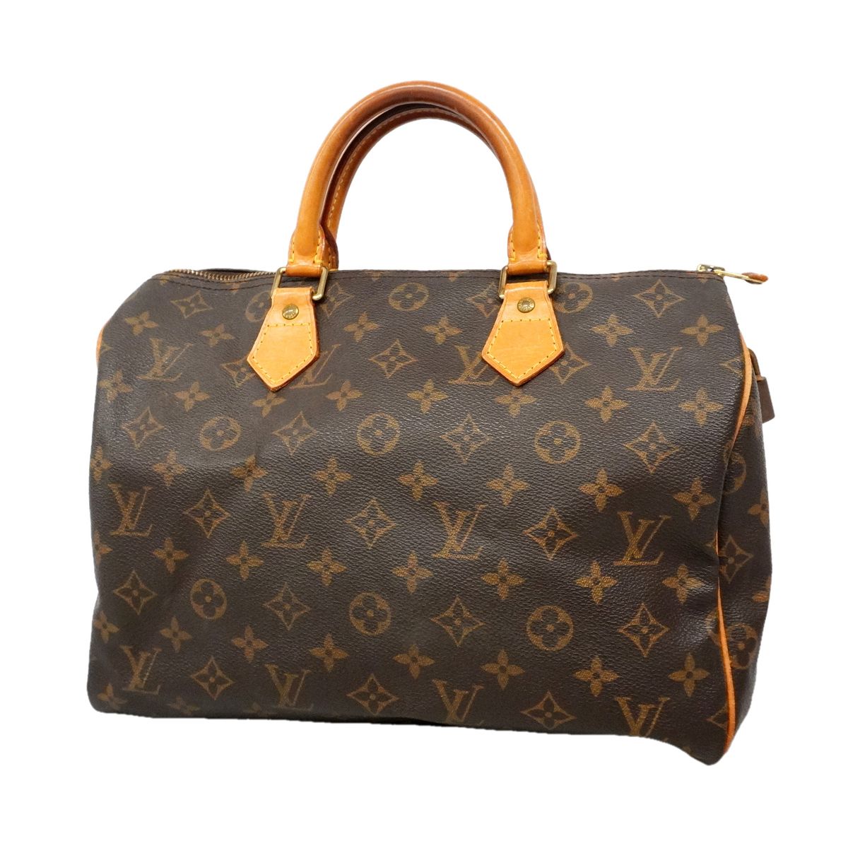Louis Vuitton Handbag Monogram Speedy 30 Brown