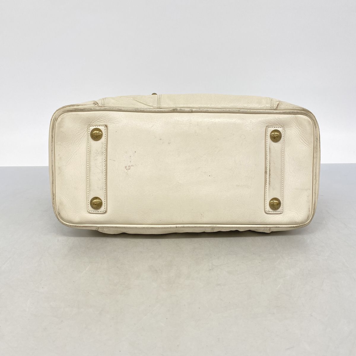Louis Vuitton Handbag Cruise Line Rivet Ecru — view 3