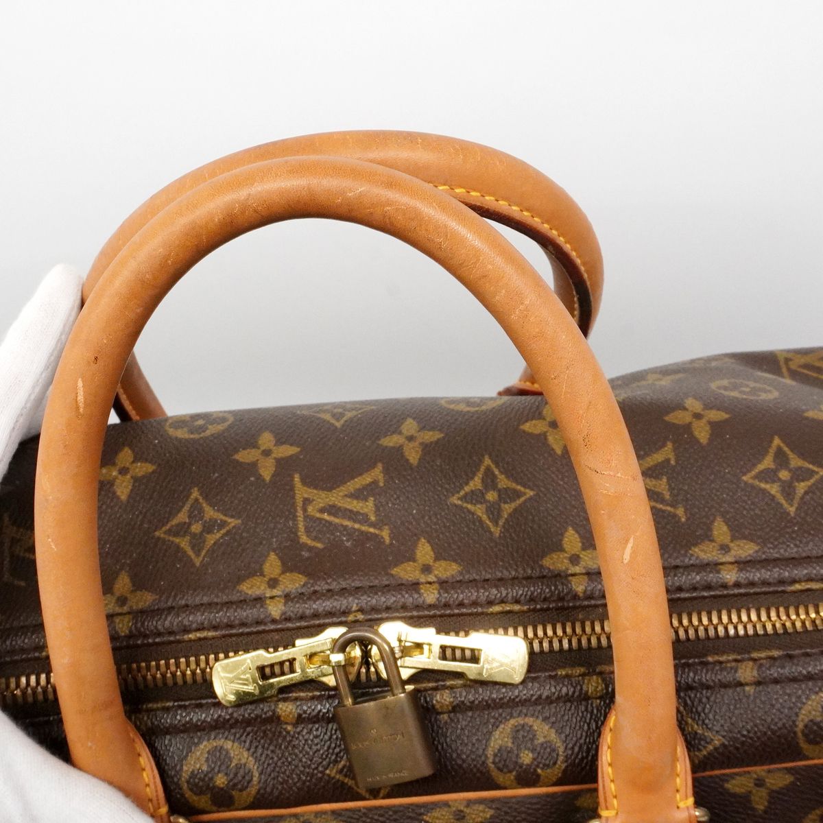 Louis Vuitton Boston Bag Monogram Sirius 60 Brown — view 8