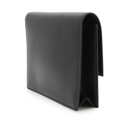 Hermes Verrou Clutch Box Calf Black Gold — view 4