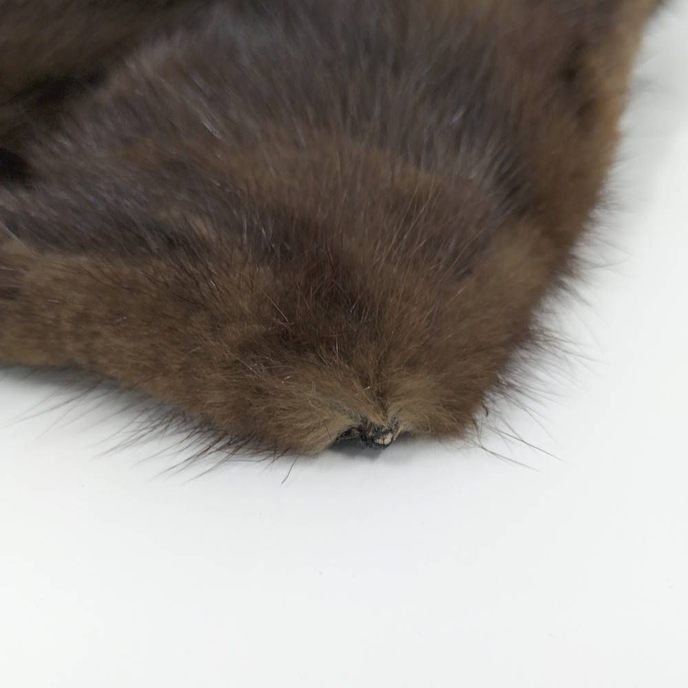 Loewe Fur Handbag Leather Brown Black — view 5