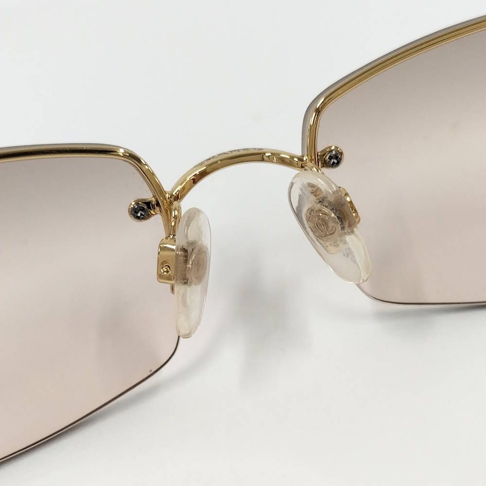 Chanel Sunglasses 130 CC Logo Rhinestone Eyewear — view 4
