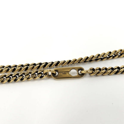 Louis Vuitton Pendant Monogram Lowe LV Logo Gold Plated — view 6