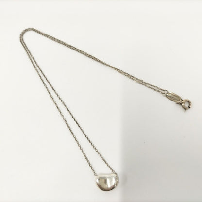 Tiffany & Co Elsa Peretti Bean Necklace Silver — view 3
