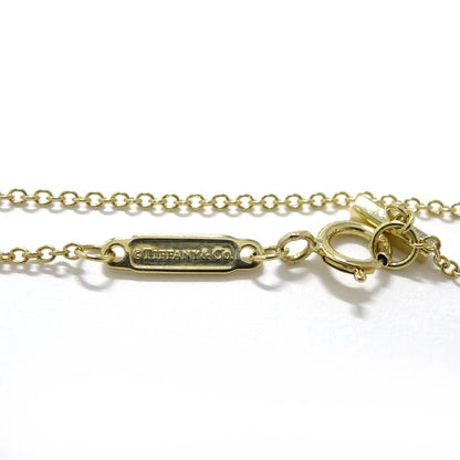 Tiffany & Co Tiffany T Smile Mini Diamond Necklace Yellow Gold — view 5