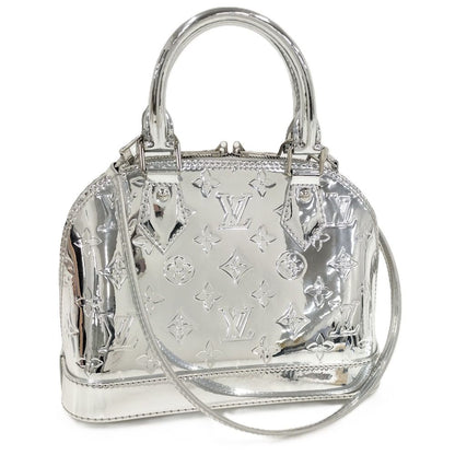 Louis Vuitton 2-Way Shoulder Bag Alma BB Monogram Miroir Silver