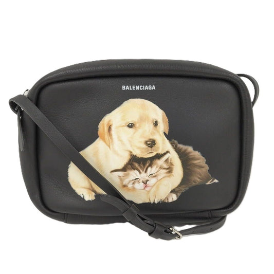 Balenciaga Everyday Camera Bag Leather Black