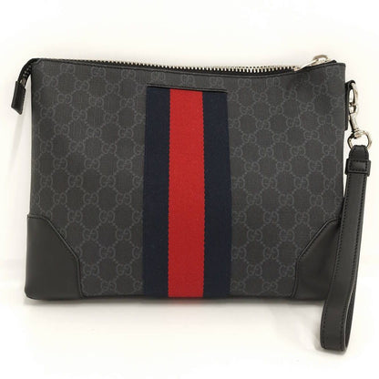 Gucci Sherry Clutch Leather Black — view 2