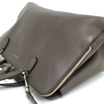 Gucci 2-Way Bag Leather Brown — view 3
