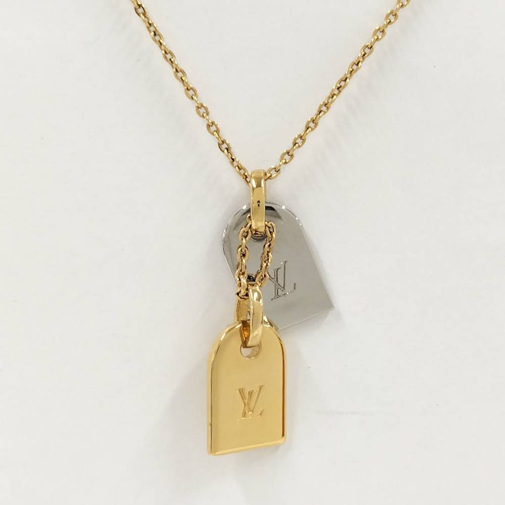 Louis Vuitton Necklace Nanogram Plated Gold Silver — view 2