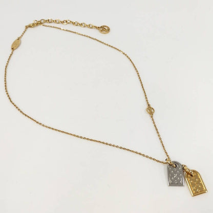 Louis Vuitton Necklace Nanogram Plated Gold Silver — view 5