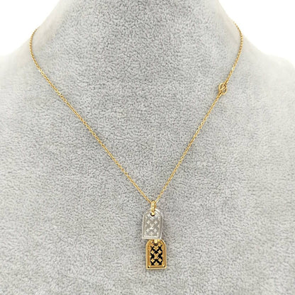 Louis Vuitton Necklace Nanogram Plated Gold Silver — view 8