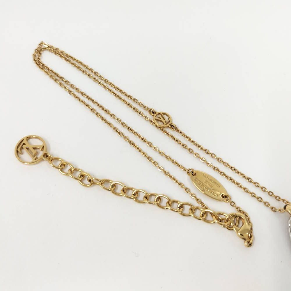 Louis Vuitton Necklace Nanogram Plated Gold Silver — view 6