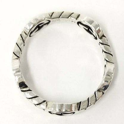 Gucci Interlocking G Ring Silver — view 5