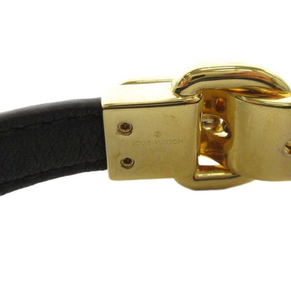 Louis Vuitton Bracelet Fascin' Your LV Bangle Leather Brown Gold Colored — view 5
