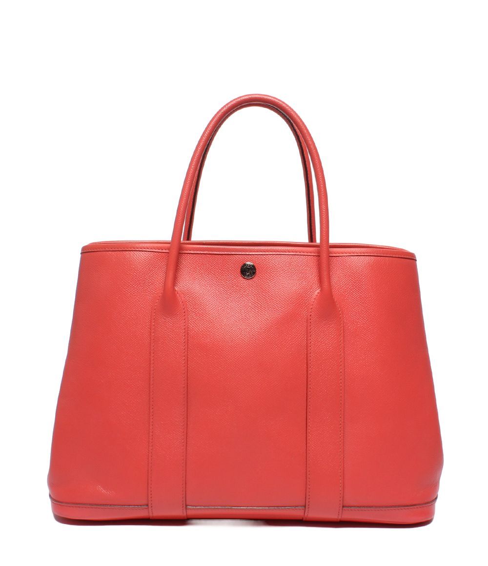 Hermes Tote Bag Silver Garden Party PM 36
