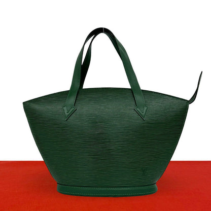 Louis Vuitton Vintage Saint Jacques Epi Leather Handbag Borneo Green