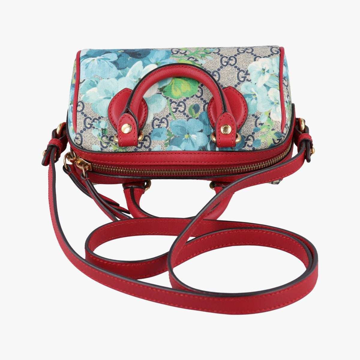 Gucci GG Blooms Beige Multicolor Leather — view 8
