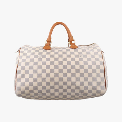 Louis Vuitton Speedy 35 Azur Damier Canvas Handbag