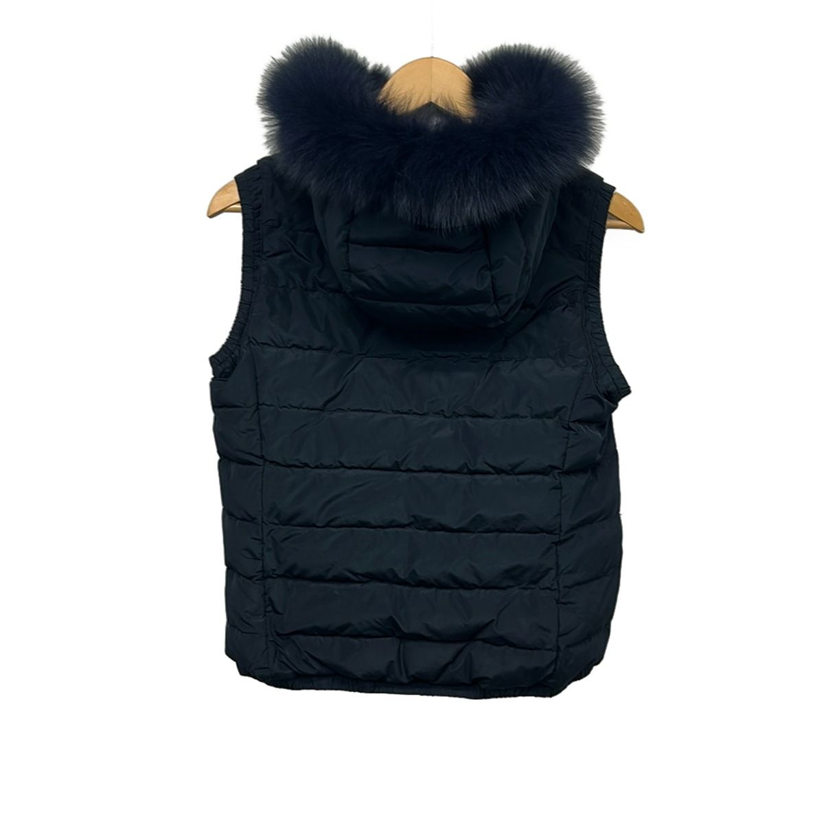 Max Mara S Down Vest M Navy 40 — view 2