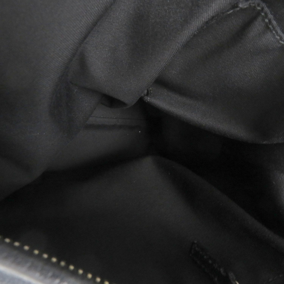 Gucci Abbey GG Shoulder Bag Black Canvas Leather — view 6