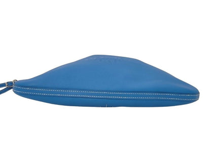 Hermes Shoulder Bag Buridad Blue Zanzibar Evercolor — view 6