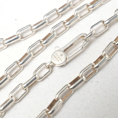 Gucci Necklace GG Interlocking G 925 Sterling Silver — view 5