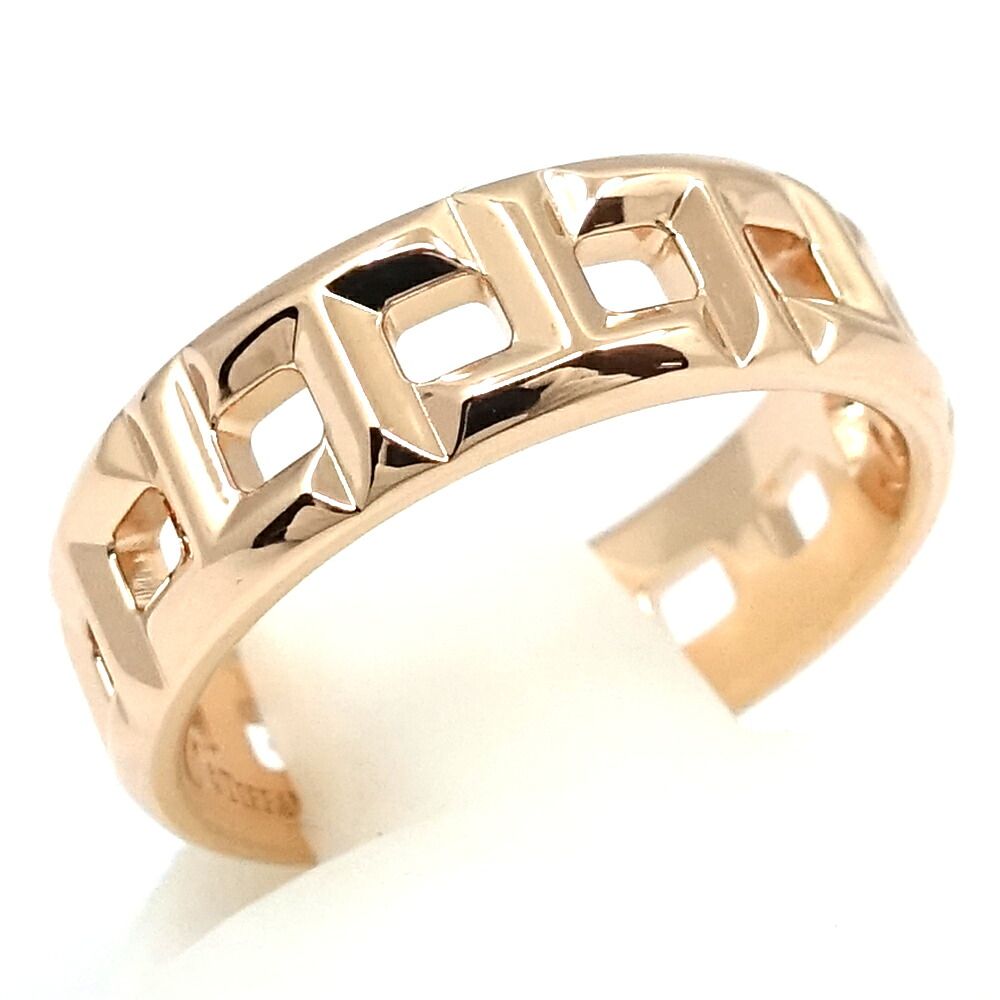 Tiffany & Co 18k Pink Gold T True Wide Ring — view 5