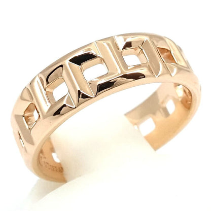 Tiffany & Co 18k Pink Gold T True Wide Ring — view 5
