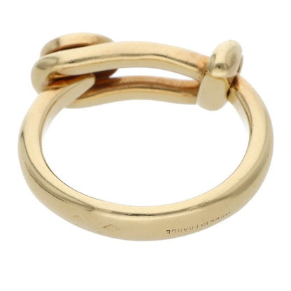 Hermes 18k Yellow Gold Ruby Ring — view 2