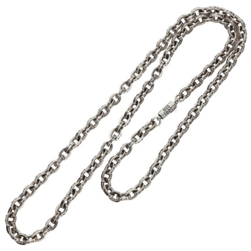 Chrome Hearts Paper Chain 20 Silver Necklace — view 2