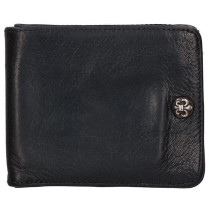 Chrome Hearts Flare Button Leather Wallet