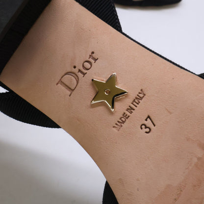 Dior Adiorable CD Pearl Ribbon Motif Ankle Strap Sandals — view 8