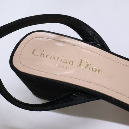 Dior Adiorable CD Pearl Ribbon Motif Ankle Strap Sandals — view 7