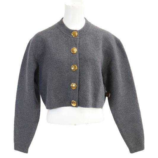 Louis Vuitton Compact Knit Cropped Cardigan