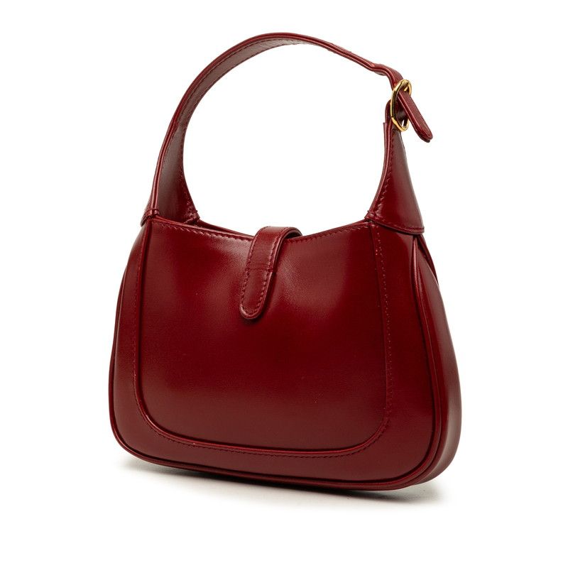 Gucci Jackie 1961 Mini 2-Way Shoulder Bag Red Leather — view 2