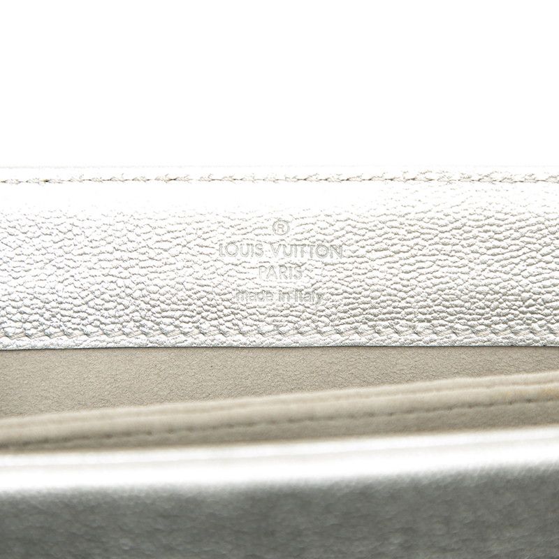 Louis Vuitton Very Chain Shoulder Bag Argent Silver Leather — view 5