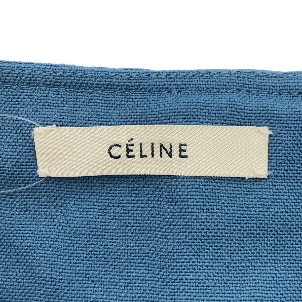 Celine by Phoebe Philo Wrap Skirt 2 Blue 34 — view 3