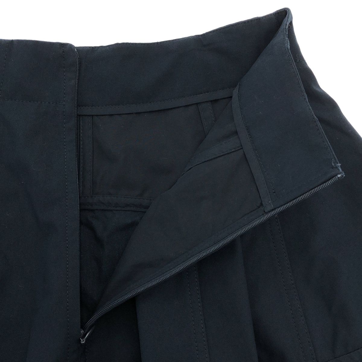 Bottega Veneta Flare Skirt Navy 34 — view 4