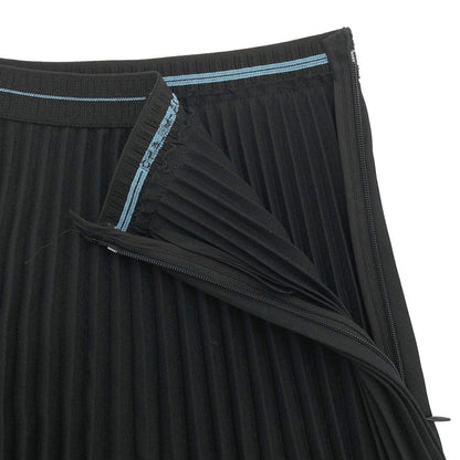 Prada Pleated Skirt Black — view 4