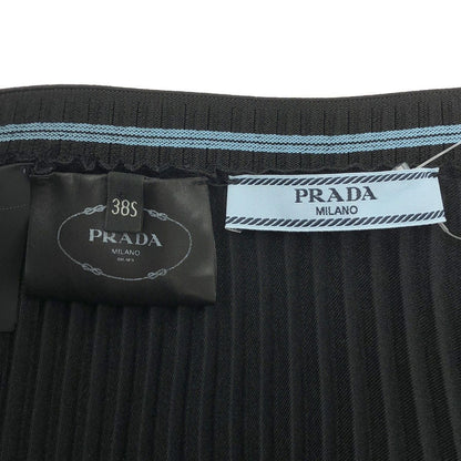 Prada Pleated Skirt Black — view 3