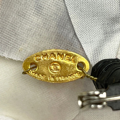 Chanel Camellia Corsage Flower Brooch Fabric White Multicolor — view 8