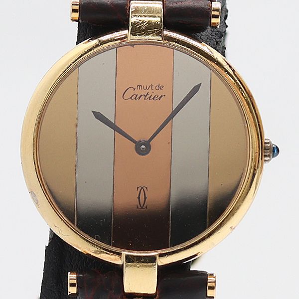 Cartier Must Vendome 17 Trinity Dial Watch